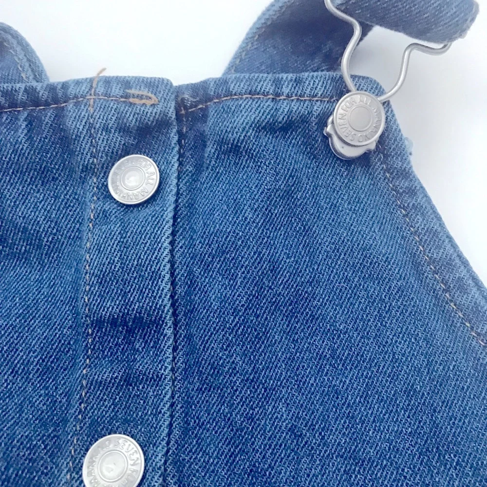 7 for all mankind 24 month Denim jumper set